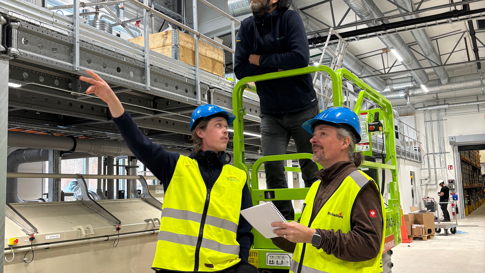 SCEA projekt — installation och drifttagning på plats
